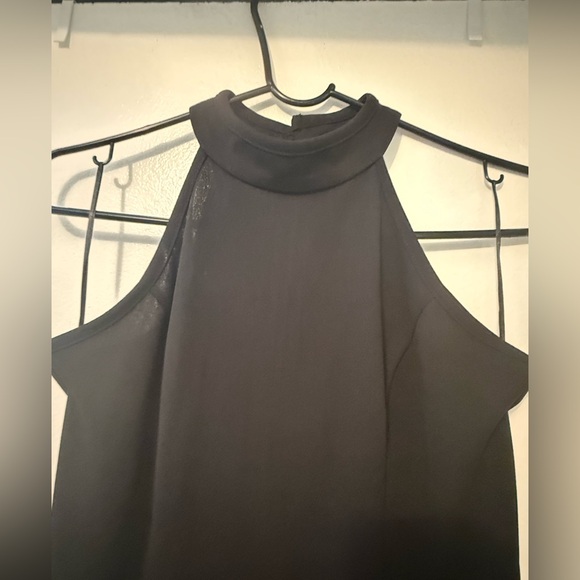 MUSHARE Women’s Halter Neck Sexy Split Cocktail Dress - Picture 4 of 7